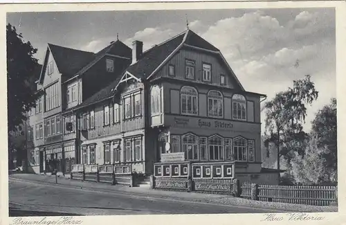 Braunlage/Oberharz, Haus Viktoria feldpgl1940 G2269