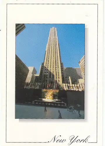 New York City, Rockefeller Center gl1996? G4127