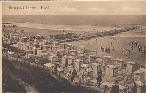 Nordseebad Borkum, Strand ngl F8890