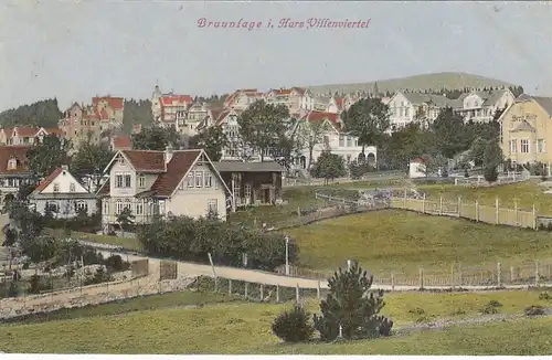 Braunlage/Oberharz, Villenviertel gl1910 G2293