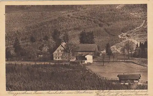 Hahnenklee, Oberharz, Berggasthof "Zum Auerhahn" ngl G2219