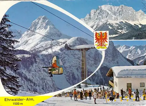 Ehrwalder-Alm, Tirol, Mehrbildkarte gl1979 G4443