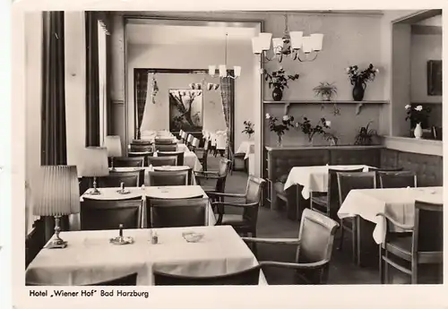 Bad Harzburg, Hotel u.Restaurant "Wiener Hof" ngl G2276