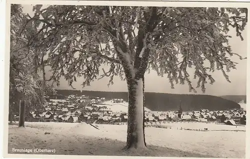 Braunlage/Oberharz, Panorama gl1937 G2291