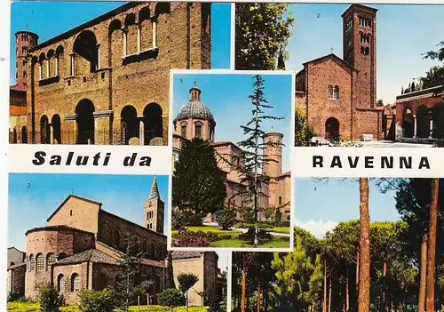 Saluti da Ravenna, Mehrbildkarte ngl G0681