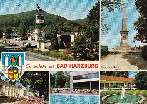 Bad Harzburg, Mehrbildkarte ngl G2329