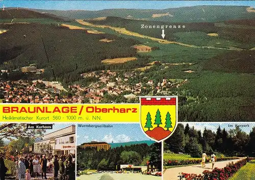 Braunlage/Oberharz, Mehrbildkarte gl1993 G2385