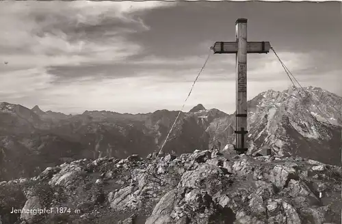 Berchtesgadener Land, Gipfelkreuz auf dem Jenner ngl F9094