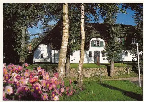 Morsum (?) a. Sylt, Friesenhaus glum 1990? G1179