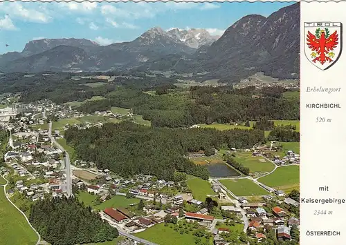 Kirchbichl mit Kaisergebirge, Tirol ngl G4581