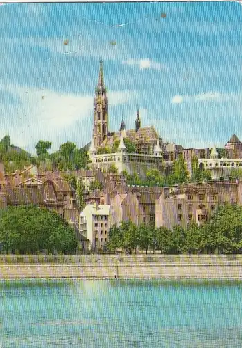Budapest, Budai Látkép a Mátyás-templommal gl1969 G0865