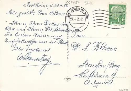 Northeim, Hann., Am Münster gl1956 G2487