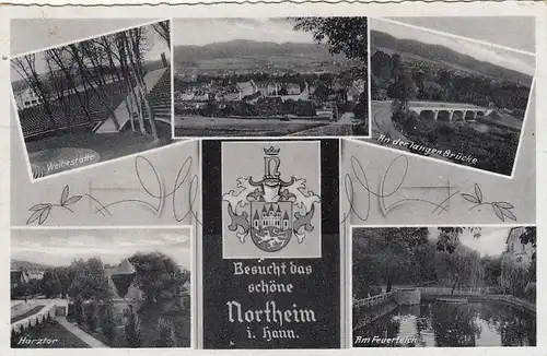 Northeim, Hann., Mehrbildkarte gl1942 G2496