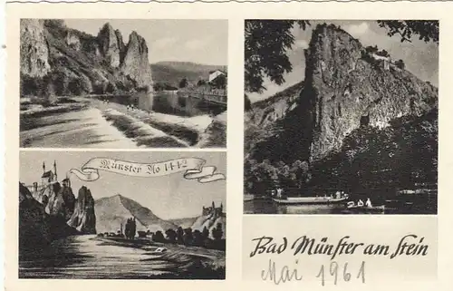Bad Münster am Stein, Mehrbildkarte ngl G0896