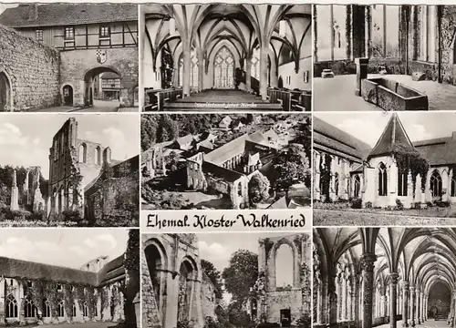 Walkenried im Südharz, Ehemmal.Kloster, Mehrbildkarte glum 1980? G2582