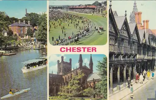 Chester, Mehrbildkarte gl1976 G4629