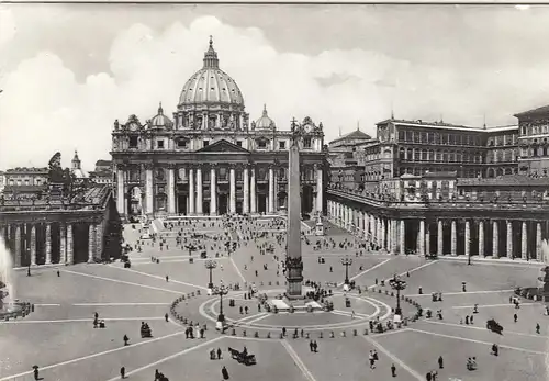 Roma, Piazza e Basilico di S.Pietro ngl G1809