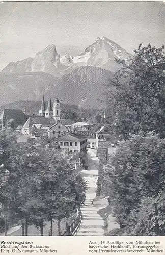 Berchtesgaden mit Watzmann ngl G0002