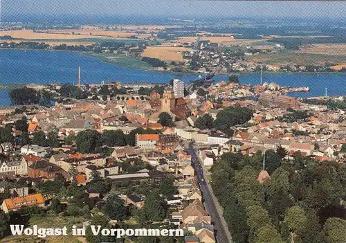 Wolgast, mit Blick auf die Insel Usedom ngl G0917