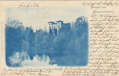 Braunschweig, Blick von der Petrithor-Brücke gl1901 G1829