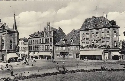 Holzminden, Weser, Teilansicht glum 1930? G2647