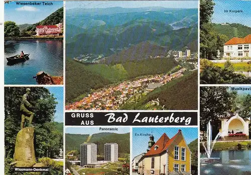 Bad Lauterberg im Harz, Mehrbildkarte gl1992 G2580