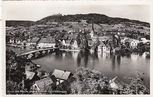 Stein a.Rhein, gegen Schloß Hohenklingen ngl G4661