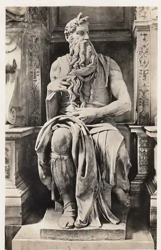 Roma, Chiesa di S.Pietro in Vincoli, Mosè di MICHELANGELO ngl G0038
