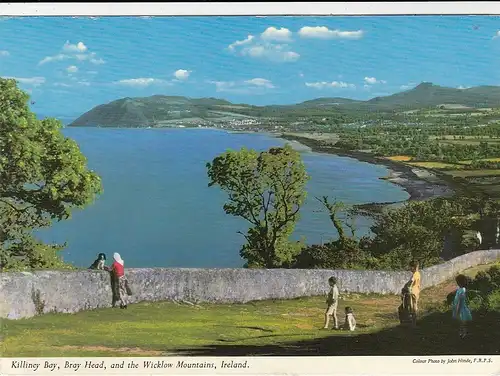 Killiney Bay, Bray Head, and the Wicklow Mountains gl1962 F9272