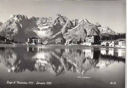 Lago di Misurino, Sorapis ngl G4704