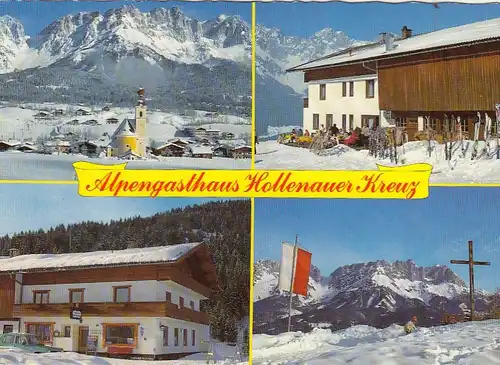 Alpengasthaus Hollauer Kreuz, Going, Tirol, Mehrbildkarte gl1999 G4507