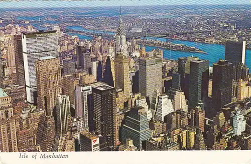 Isle of Manhattan, looking northeast from the Empire State Building gl1976 G1411