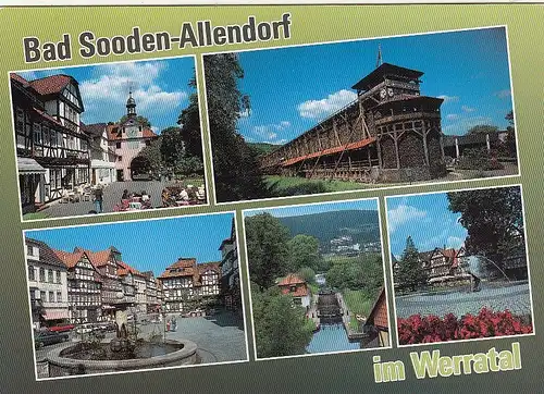 Bad Sooden Allendorf, Mehrbildkarte gl1981? G1020