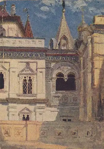 W.Polinow Moskau, Kreml, Das Teremschloss ngl F9303