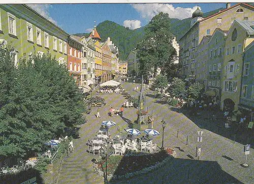 Kufstein in Tirol, unterer Stadtplatz mit Marienbrunnen ngl G4570
