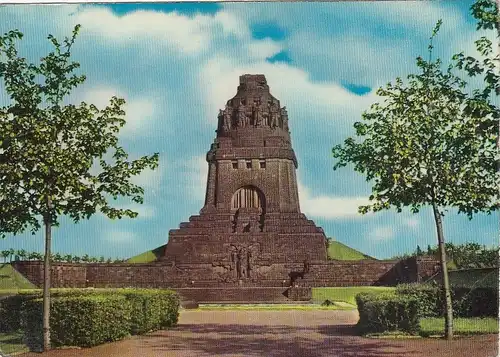 Leipzig, Völkerschlachtdenkmal glum 1960? F9339