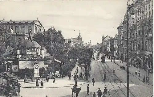 Hannover, Georgstraße mit Café Kröpcke ngl G2899