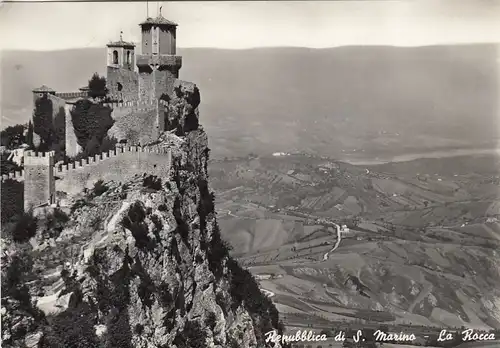 Repubblica di S.Marino, La Rocca glum 1960? F9390