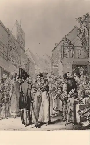 Alt-Leipzig, Die "Buden" gehörten seinerzeit zur Messe ngl F9425