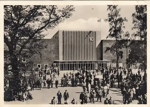 Hannover Messe, Halle 10 Elektroindustrie glum 1955? G2943