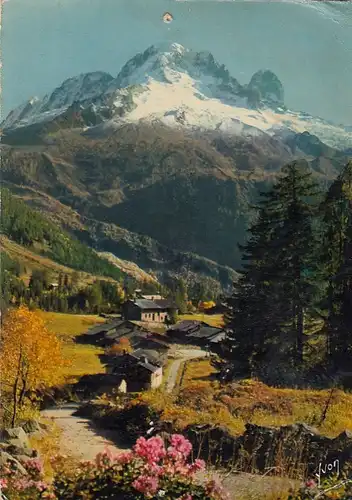 Massiv Mont-Blanc (Haute-Savoie), Panorama glum 1960? G4861
