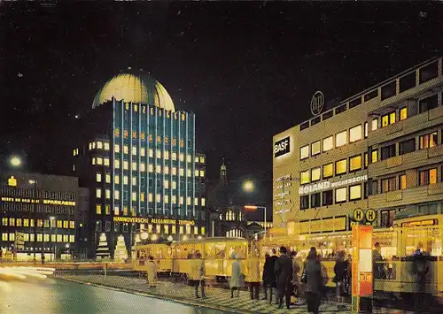 Hannover, Anzeiger-Hochhaus glum 1970? G2989