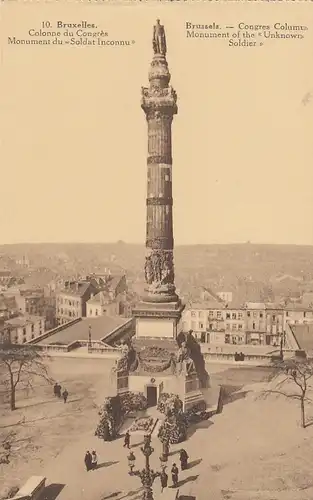 Bruxelles, Monument du "Soldat Inconnu" ngl F9494