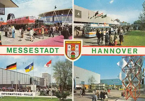 Hannover-Messe, Mehrbildkarte ngl G3007