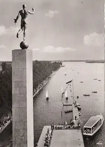 Hannover, Blick auf den Maschsee ngl G2954