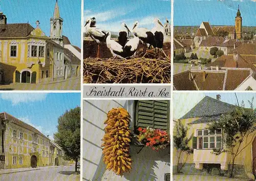 Freistadt Rust am See, Burgenland, Mehrbildkarte gl1970 G4959