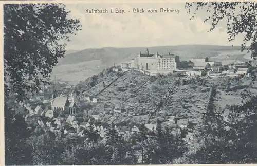 Kulmbach i.Bay., Blick vom Rehberg ngl G0291