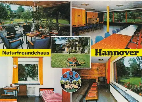 Hannover, Naturfreundehaus, Mehrbildkarte gl1981? G2987