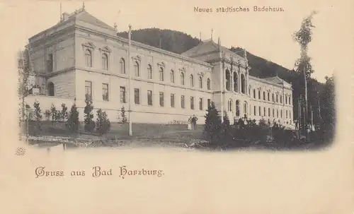 Bad Harzburg, Neues städtisches Badehaus gl1898 G2231