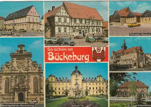 Bückeburg, Mehrbildkarte gl1983 G3107